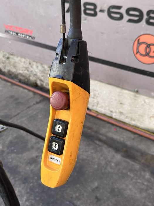 1 Ton Harrington NERO10SD Electric Chain Hoist, 230/460 Three Phase