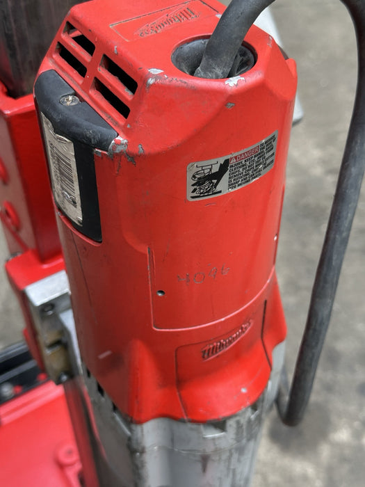 Milwaukee Core Drill Rig with Stand and 6 Bits.  Works Great #5