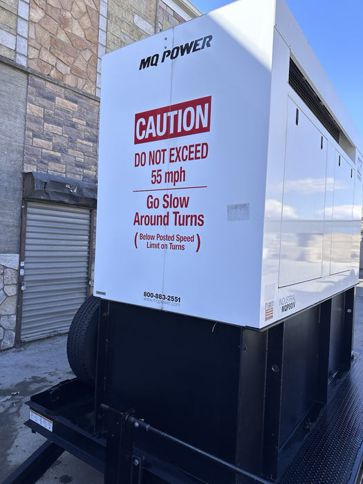 Multiquip MQ 80KW Towable Diesel Generator - 1207 Hrs MQP80IV 120/240 Runs Great