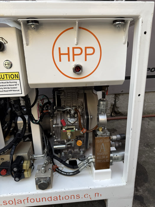 HPP10D Diesel Portable Hydraulic Pump 2-Tool Power Pack 5k Psi, 9HP , 102 Hours