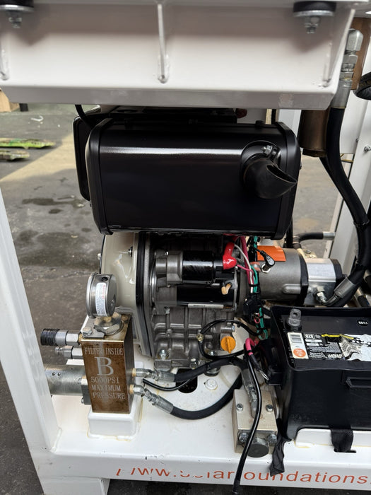 HPP10D Diesel Portable Hydraulic Pump 2-Tool Power Pack 5k Psi, 9HP , 102 Hours