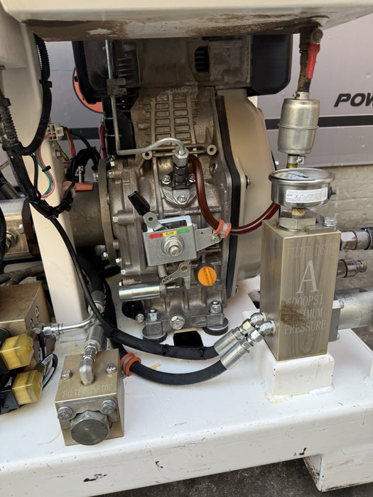 HPP10D Diesel Portable Hydraulic Pump 2-Tool Power Pack 5k Psi, 9HP , 435 Hours