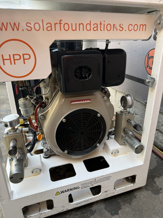 HPP10D Diesel Portable Hydraulic Pump 2-Tool Power Pack 5k Psi, 9HP , 435 Hours