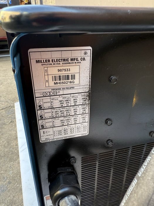 Miller PipeWorx 350 FieldPro Welder 230/460/575 Volts 1/3 Phase (907533) #6
