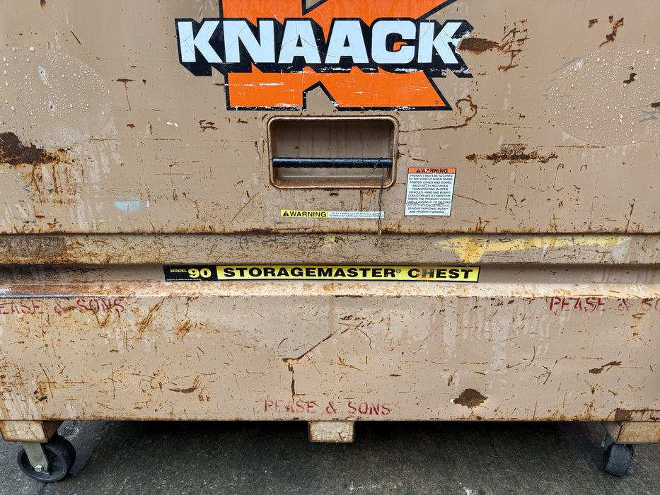 KNAACK MODEL 90 STORAGEMASTER Jobsite Piano Box 72" W x 30" D x 49" 57 CU FT #1
