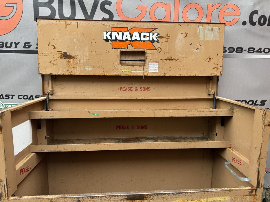 KNAACK MODEL 90 STORAGEMASTER Jobsite Piano Box 72" W x 30" D x 49" 57 CU FT #1