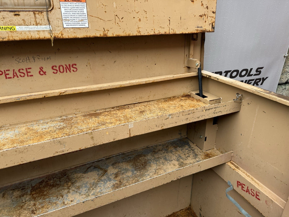KNAACK MODEL 90 STORAGEMASTER Jobsite Piano Box 72" W x 30" D x 49" 57 CU FT #1