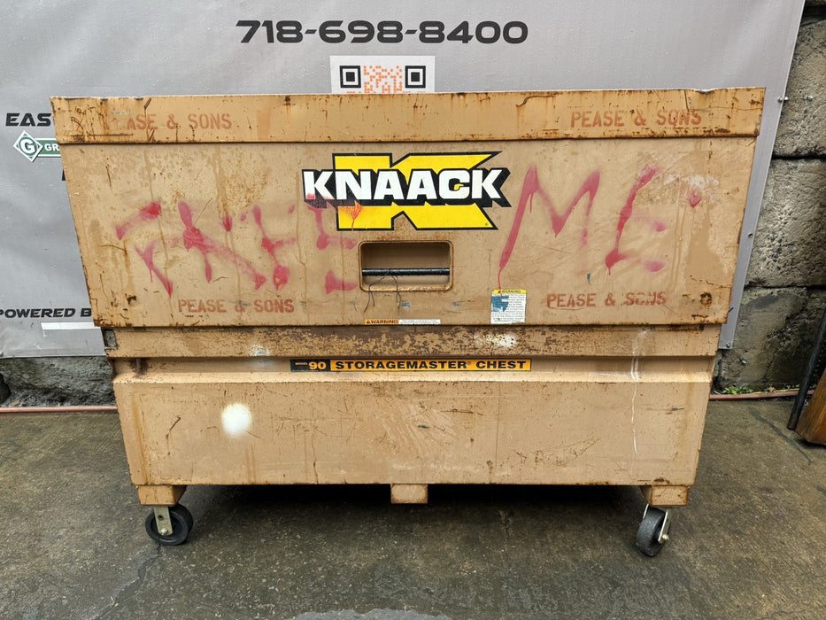 KNAACK MODEL 90 STORAGEMASTER Jobsite Piano Box 72" W x 30" D x 49" 57 CU FT #2