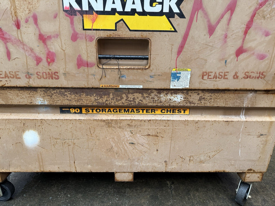 KNAACK MODEL 90 STORAGEMASTER Jobsite Piano Box 72" W x 30" D x 49" 57 CU FT #2