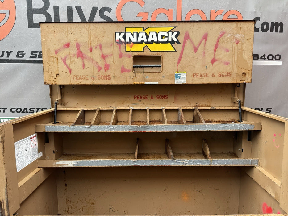 KNAACK MODEL 90 STORAGEMASTER Jobsite Piano Box 72" W x 30" D x 49" 57 CU FT #2