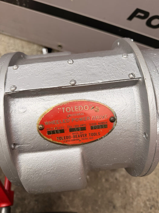 Power Mule Wheeled Power Drive Compatible With Vic Cut Groover Tools
