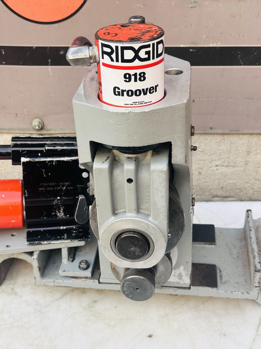 Rigid 918 Roll Groover 2" - 12" Capacity , Set For 2-6” Fits Ridgid 300 535 #3
