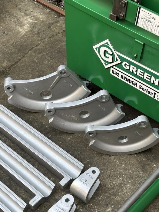 Greenlee 882 EMT Bender 1 1/4 1 1/2 2 inch Hydraulic pump Excellent Shape #2
