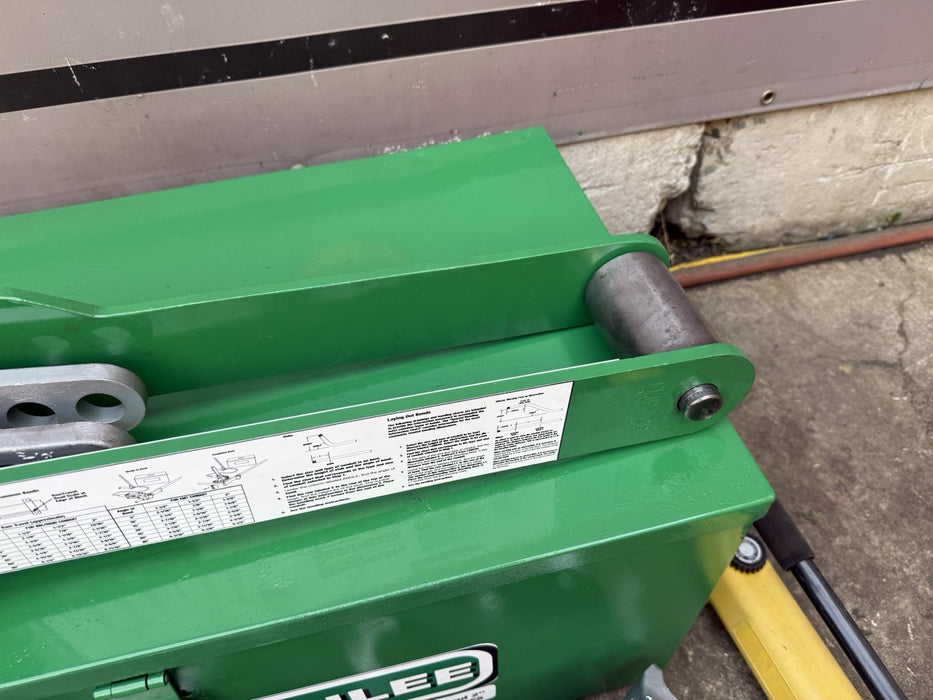 Greenlee 882 EMT Bender 1 1/4 1 1/2 2 inch Hydraulic pump Excellent Shape #3