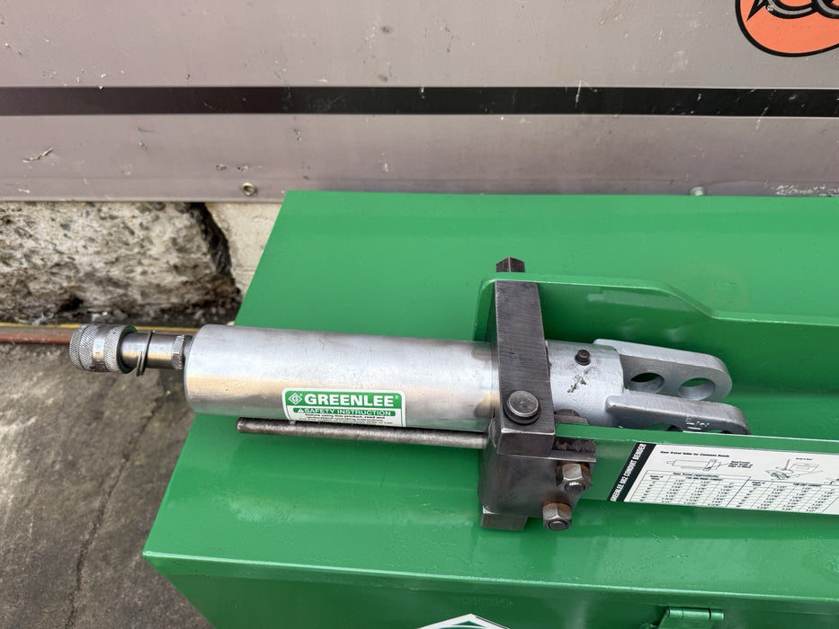 Greenlee 882 EMT Bender 1 1/4 1 1/2 2 inch Hydraulic pump Excellent Shape #3