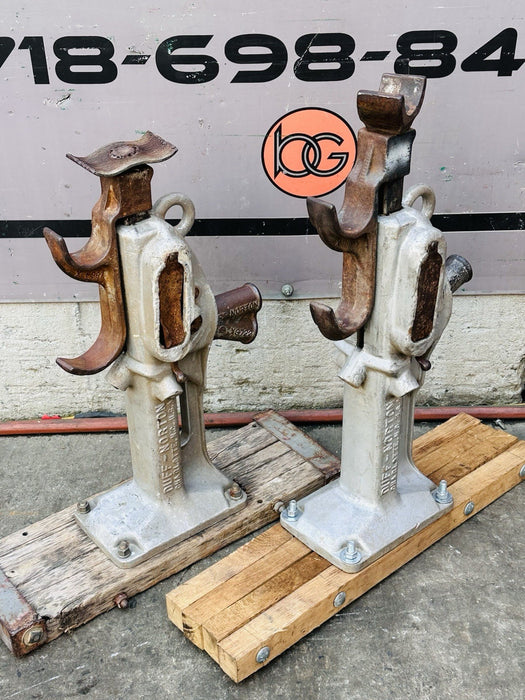 2 Duff Norton 10 Ton Reel Jack Stands Model 1030 CRA X-4655