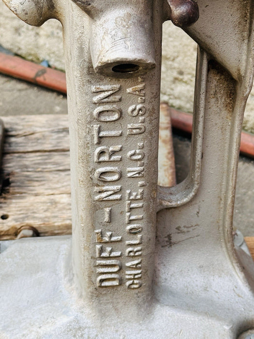 2 Duff Norton 10 Ton Reel Jack Stands Model 1030 CRA X-4655