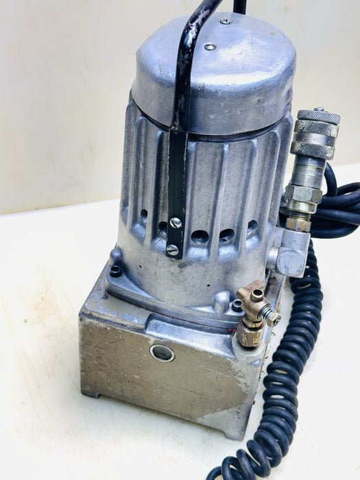 Burndy Y10AC-4 Hydraulic Electric Pump Fluid Filling 10k PSI + Greenlee Pendant