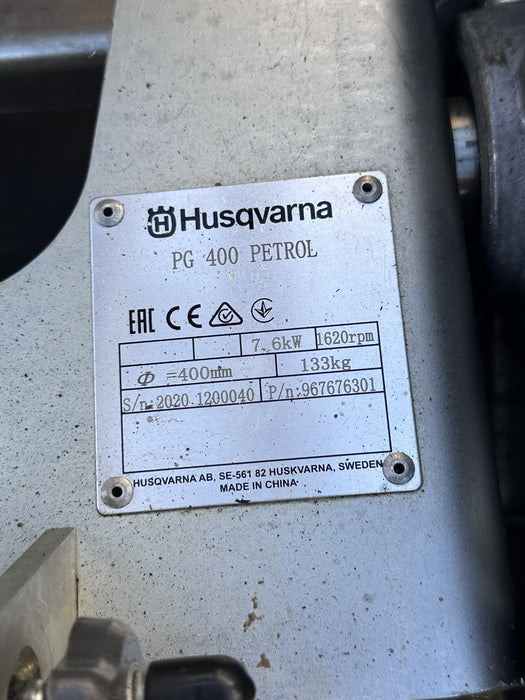 2020 Husqvarna PG400 Petrol Concrete Floor Grinder Honda GXV390 Gasoline *DEMO*