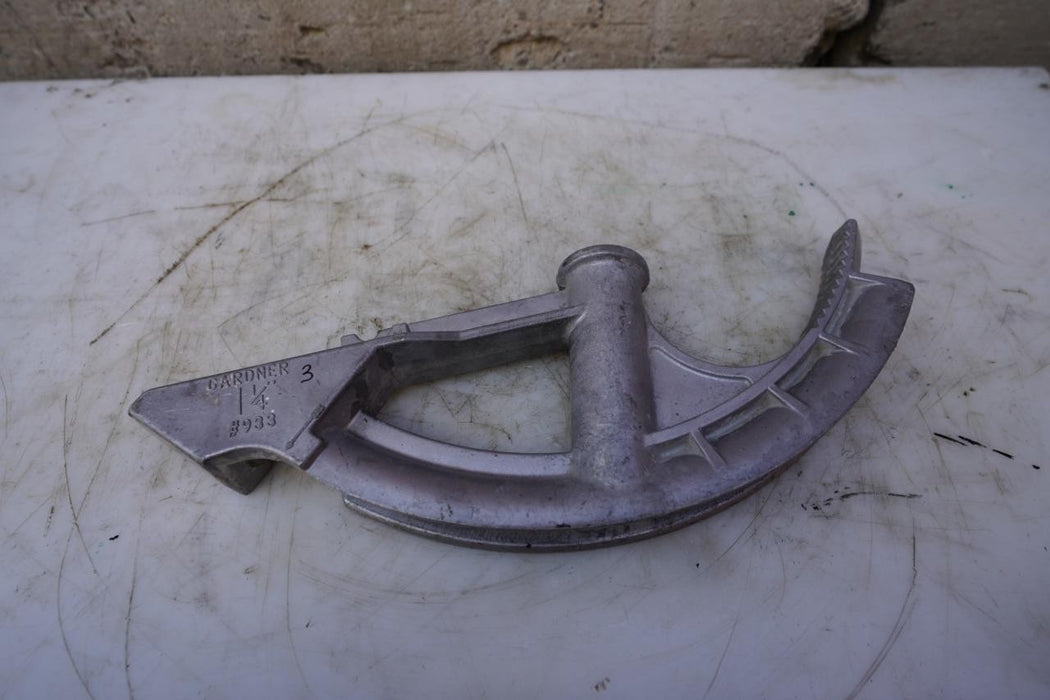 Gardner 1 inch Rigid  1 1/4 inch EMT Conduit Bender.  Model 933.  Works Fine. #3