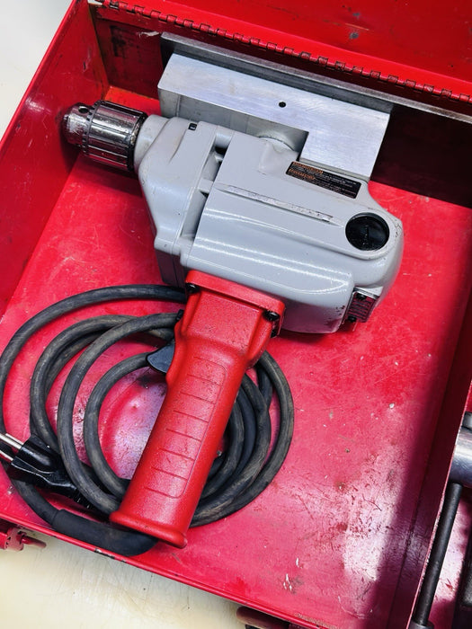 TRIPLE R SPECIALTY TRU-DRILL II Milwaukee Motor Hole Saw Tool With Chain Vice