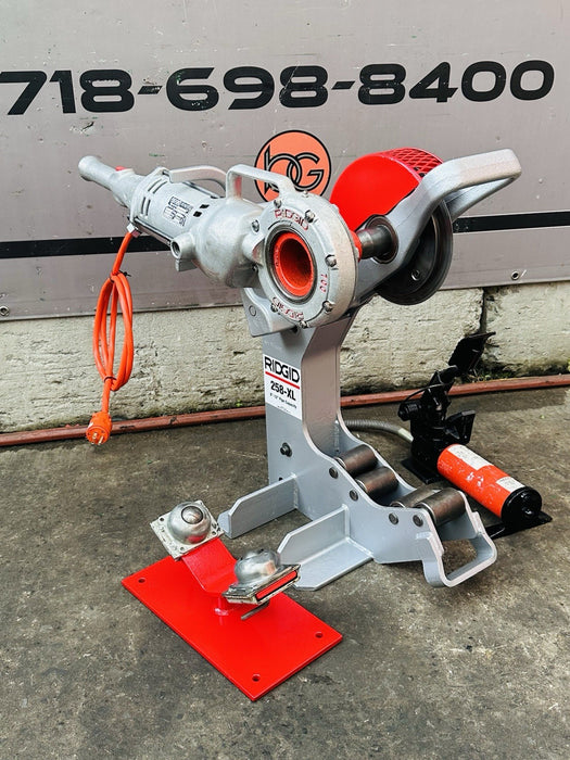 Ridgid 258-XL Power Pipe Cutter 8-12” w/ Hyd Pump + Rigid 700 Threader  5/29 #1