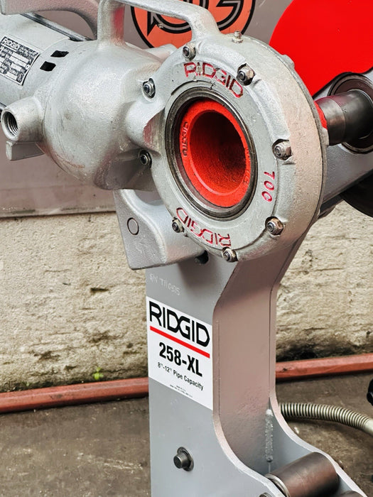Ridgid 258-XL Power Pipe Cutter 8-12” w/ Hyd Pump + Rigid 700 Threader  5/29 #1