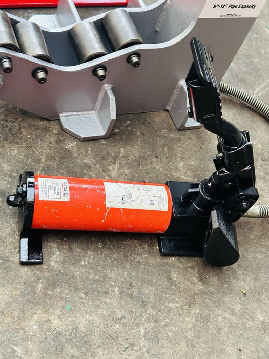 Ridgid 258-XL Power Pipe Cutter 8-12” w/ Hyd Pump + Rigid 700 Threader  5/29 #1