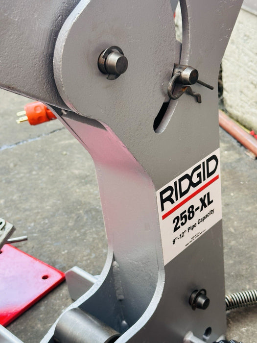 Ridgid 258-XL Power Pipe Cutter 8-12” w/ Hyd Pump + Rigid 700 Threader  5/29 #1