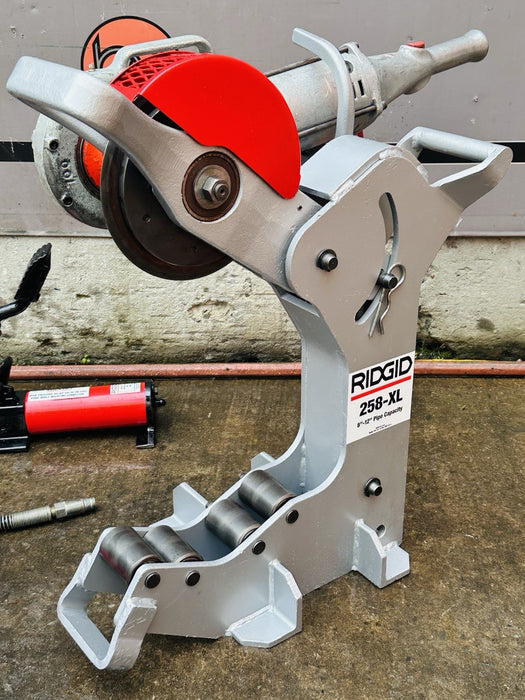 Ridgid 258-XL Power Pipe Cutter 8-12” w/ Hyd Pump + Rigid 700 Threader  5/29 #2