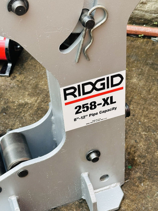 Ridgid 258-XL Power Pipe Cutter 8-12” w/ Hyd Pump + Rigid 700 Threader  5/29 #2