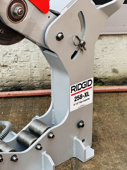 Ridgid 258-XL Power Pipe Cutter 8-12” w/ Hyd Pump + Rigid 700 Threader  5/29 #3