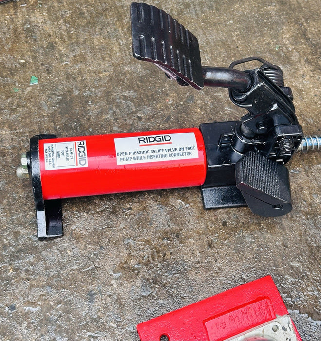 Ridgid 258-XL Power Pipe Cutter 8-12” w/ Hyd Pump + Rigid 700 Threader  5/29 #3