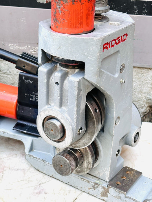 Ridgid 918 Hydraulic Roll Groover 2 to 12 inches for Pipe Threader Works 6/2 #1