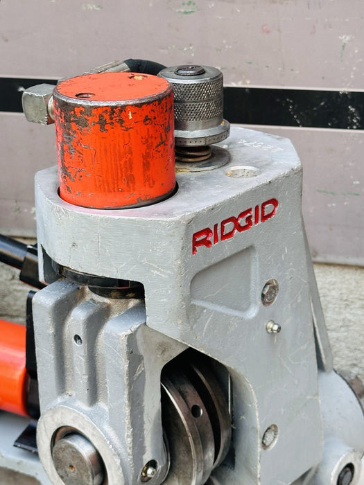 Ridgid 918 Hydraulic Roll Groover 2 to 12 inches for Pipe Threader Works 6/2 #1