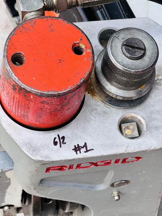 Ridgid 918 Hydraulic Roll Groover 2 to 12 inches for Pipe Threader Works 6/2 #1