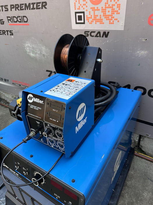 Miller Deltaweld 452 CV-DC , 230/460 V, 3ph + Miller S-64 24V Wire Feeder Mint🔥