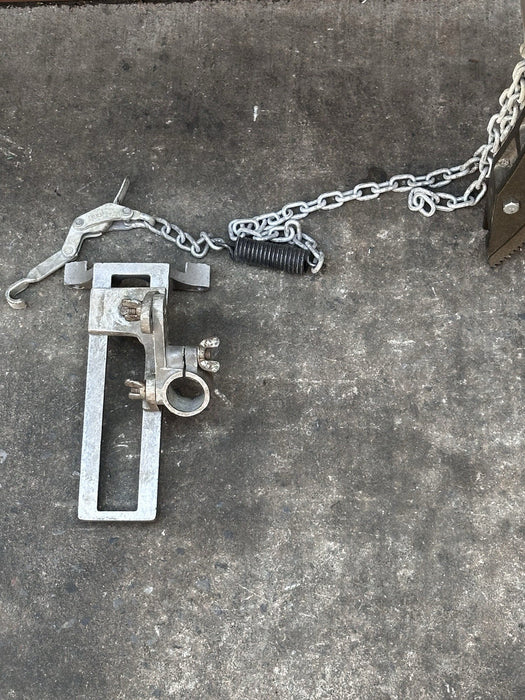 Mathey Dearman 4SA Pipe Beveling Machine 20-26 + Bridge, Dogs, Chain, Metal Case