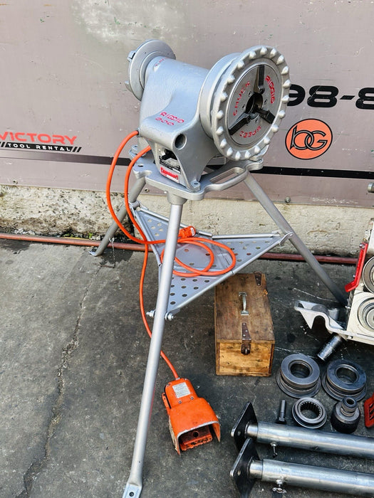 VICTAULIC VE416-FS Hydraulic Vic Roll Groover 2-16” Grooving Dies + Ridgid 300 ✅