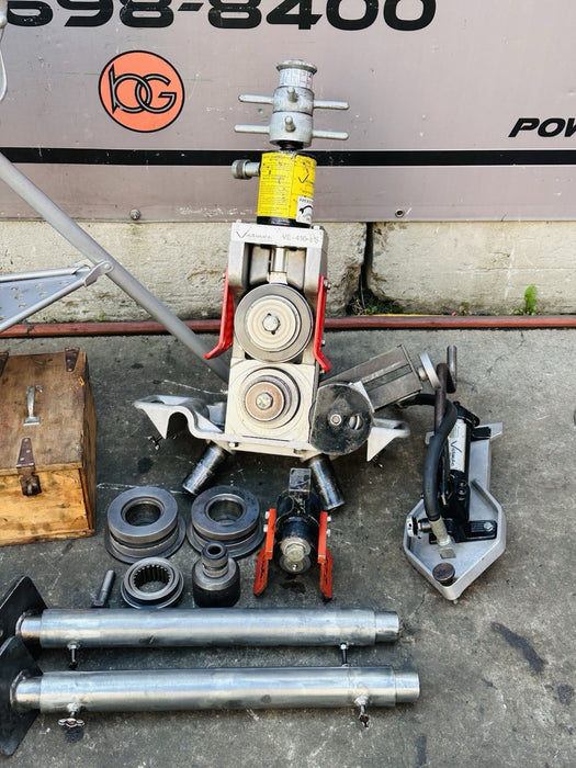 VICTAULIC VE416-FS Hydraulic Vic Roll Groover 2-16” Grooving Dies + Ridgid 300 ✅