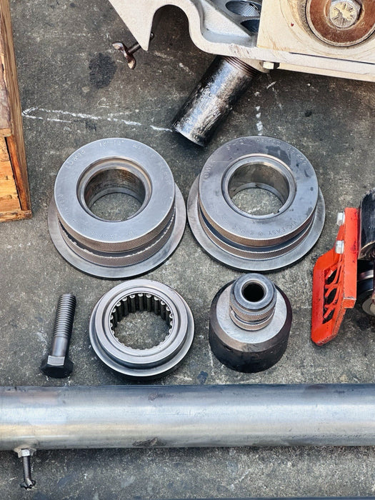 VICTAULIC VE416-FS Hydraulic Vic Roll Groover 2-16” Grooving Dies + Ridgid 300 ✅