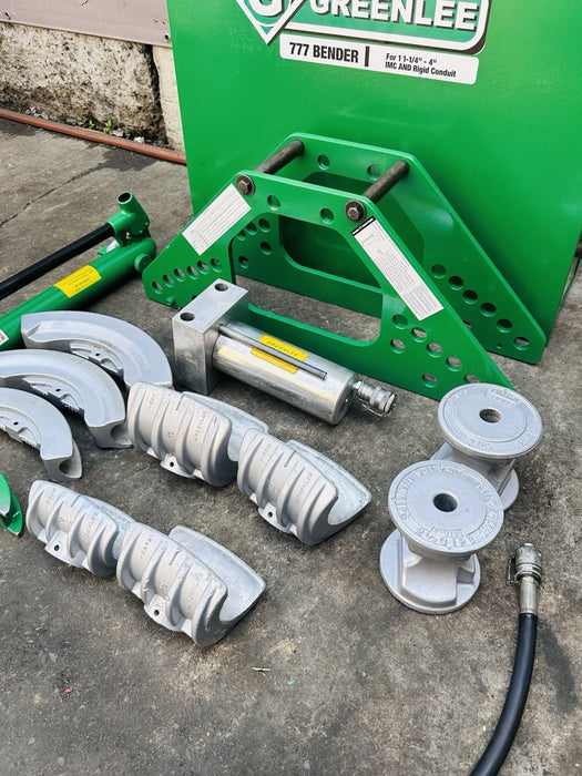 Greenlee 777 Hydraulic Bender 1-1/4”-4” Rigid Conduit *Refurbished* BG2