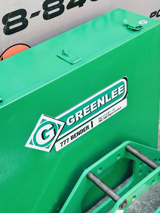 Greenlee 777 Hydraulic Bender 1-1/4”-4” Rigid Conduit *Refurbished* BG2