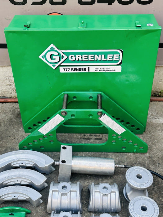 Greenlee 777 Hydraulic Bender 1-1/4”-4” Rigid Conduit *Refurbished* BG4