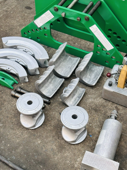 Greenlee 777 Hydraulic Bender 1-1/4”-4” W/ Electric Pump Rigid Conduit Refurb #5