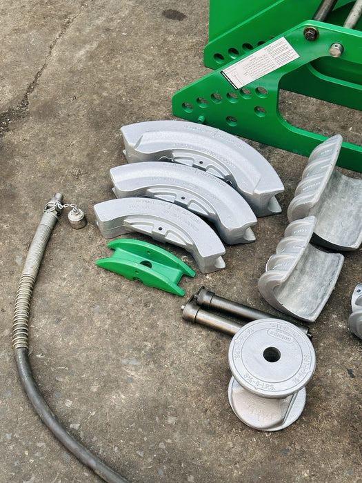Greenlee 777 Hydraulic Bender 1-1/4”-4” W/ Electric Pump Rigid Conduit Refurb #5