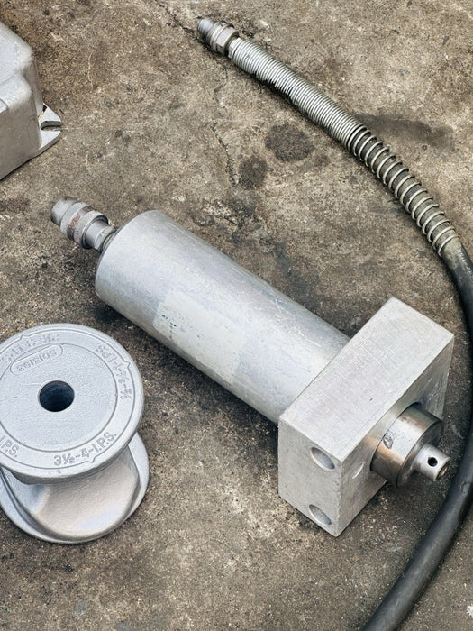 Greenlee 777 Hydraulic Bender 1-1/4”-4” W/ Electric Pump Rigid Conduit Refurb #5