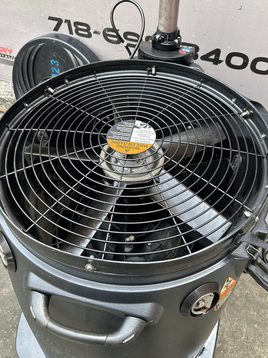 POWER BREEZER PB10-A-06-B Portable Misting Cooler Fan
