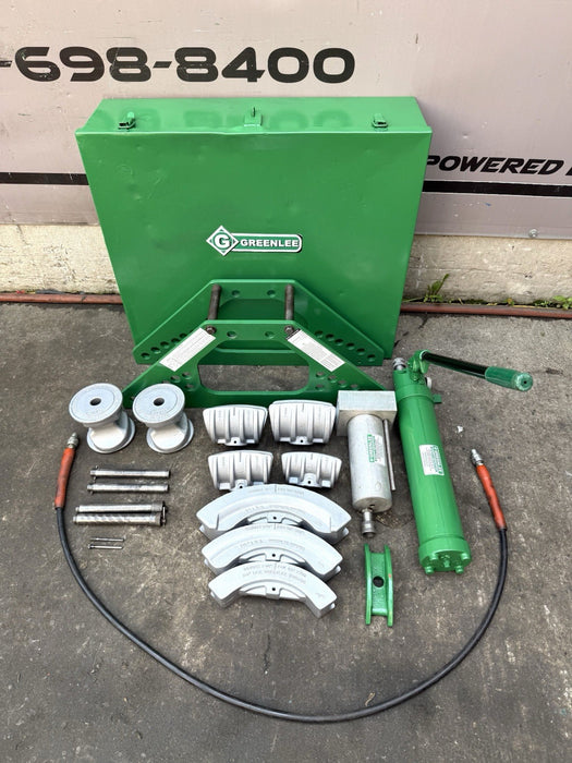 Greenlee 777 Hydraulic Bender 1-1/4”-4” Rigid Conduit *Refurbished* 6/23