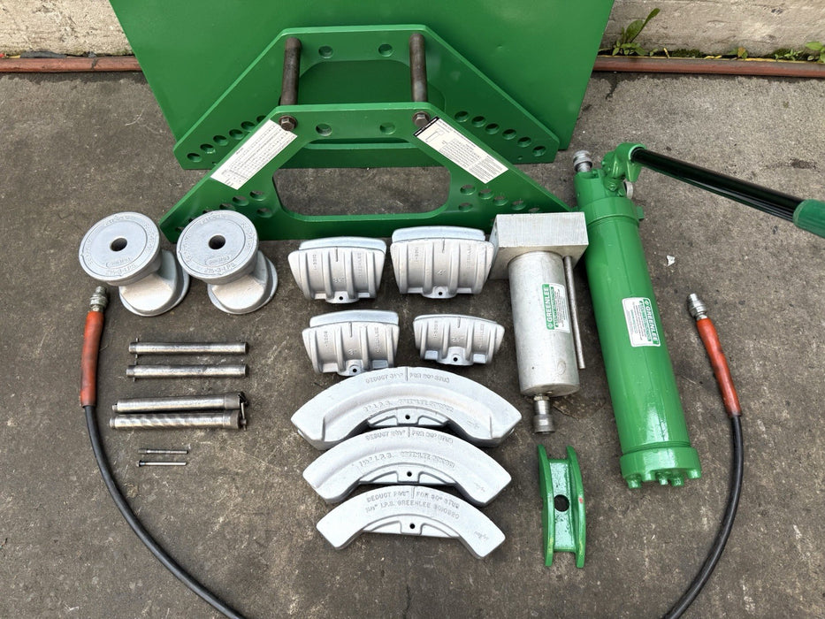 Greenlee 777 Hydraulic Bender 1-1/4”-4” Rigid Conduit *Refurbished* 6/23